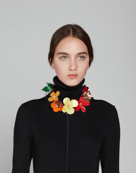 【送料&関税込】Marni Flower Detailed Necklace Marni Flower Necklace | italist