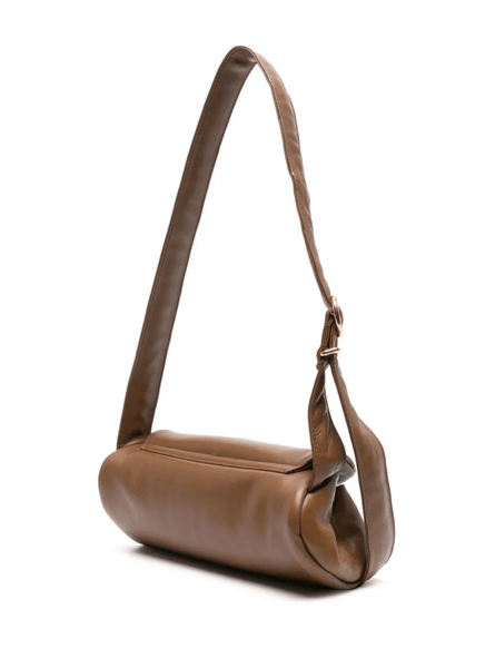 small Cannolo padded camel bag Jil Sander – D'Adélia