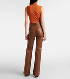 Tafira Leather Stretch Trousers