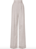 high-waist trousers