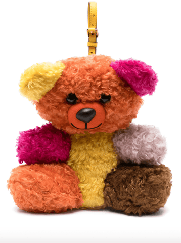 Teddy clutch bag