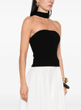 Wali knit top in black