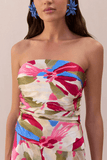 Krisha printed top
