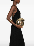 Sirena gold clutch