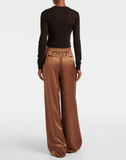Dijon Silk Satin Trousers