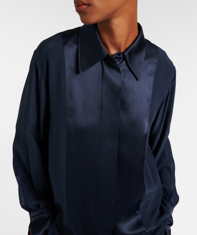 Childs Silk Satin Blouse