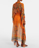 Kaftan with print