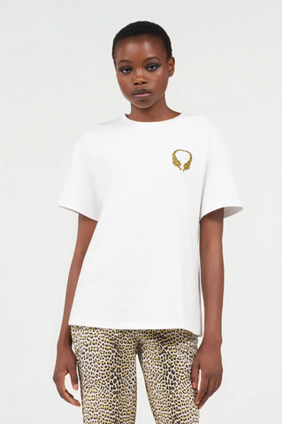 Cotton T-shirt with Tigers