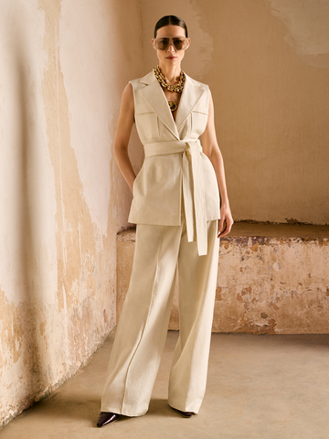 Jnane Cotton Linen Trousers