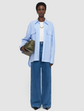 Ranya Cotton Stripe blue  Shirt