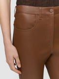 Duke Leather Stretch Trousers