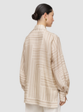 Atlan Printed Silk Blouse