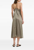 Long Silk Dress