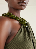 Parc Jacquard Silk Dress