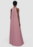 Parc Jacquard Silk Dress in pink