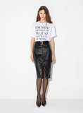 Lightweight jersey T-shirt with print