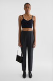 Wool Sablé Bustier Top