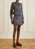 Tweed miniskirt