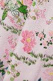Lea floral-print silk-jacquard midi dress