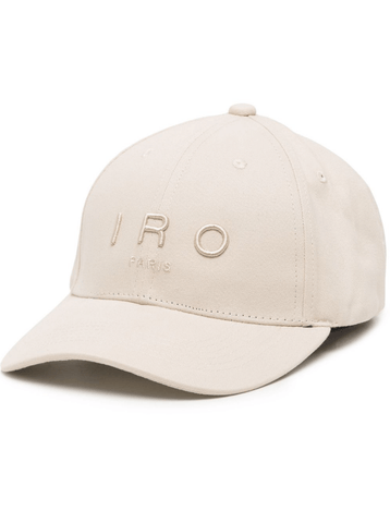 logo in light beige baseball cap