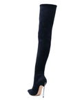 Blade Eco blue suede boots
