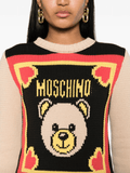Teddy Bear-embroidered jumper