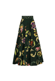 Bergamota Marina embroidered maxi skirt