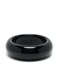 Circular-design black bracelet
