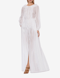 Organza white dress