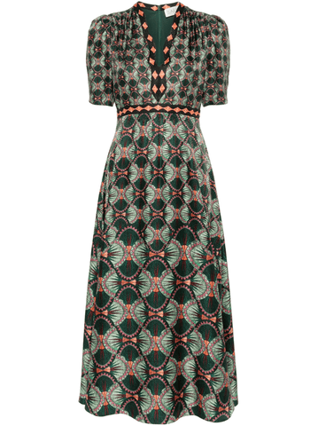 Tabitha abstract-print maxi dress