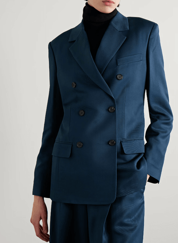 Navy blue blazer