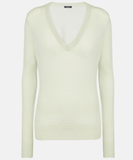 Cashair cashmere sweater in matcha