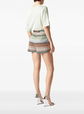 striped shorts
