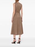 button-up vest-dress