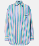 Striped cotton shirt
