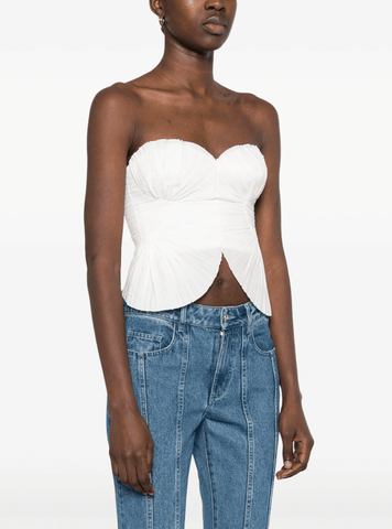 Jace top in white
