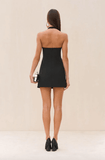 Aleshia black mini dress