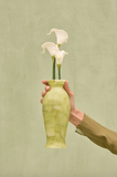 Florence vase clutch in green
