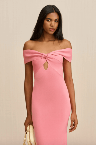 Dawnette knit dress in bubble