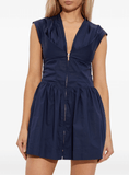 Rocca dress in deep blue