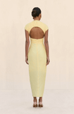 Inaya dress in yellow