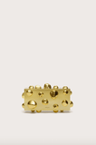 Orbs gold clutch