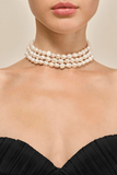 Nora pearl choker