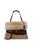 Tie Me tote fur bag