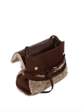 Tie Me tote fur bag