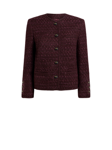 Cotton tweed jacket