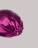 Shiny satin turban