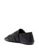 flat pointed-toe loafers