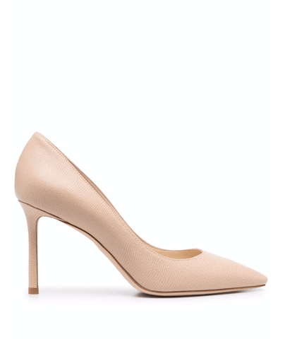 Romy 85mm pointed-toe pumps