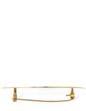 Chain Watch Brooch In Gold